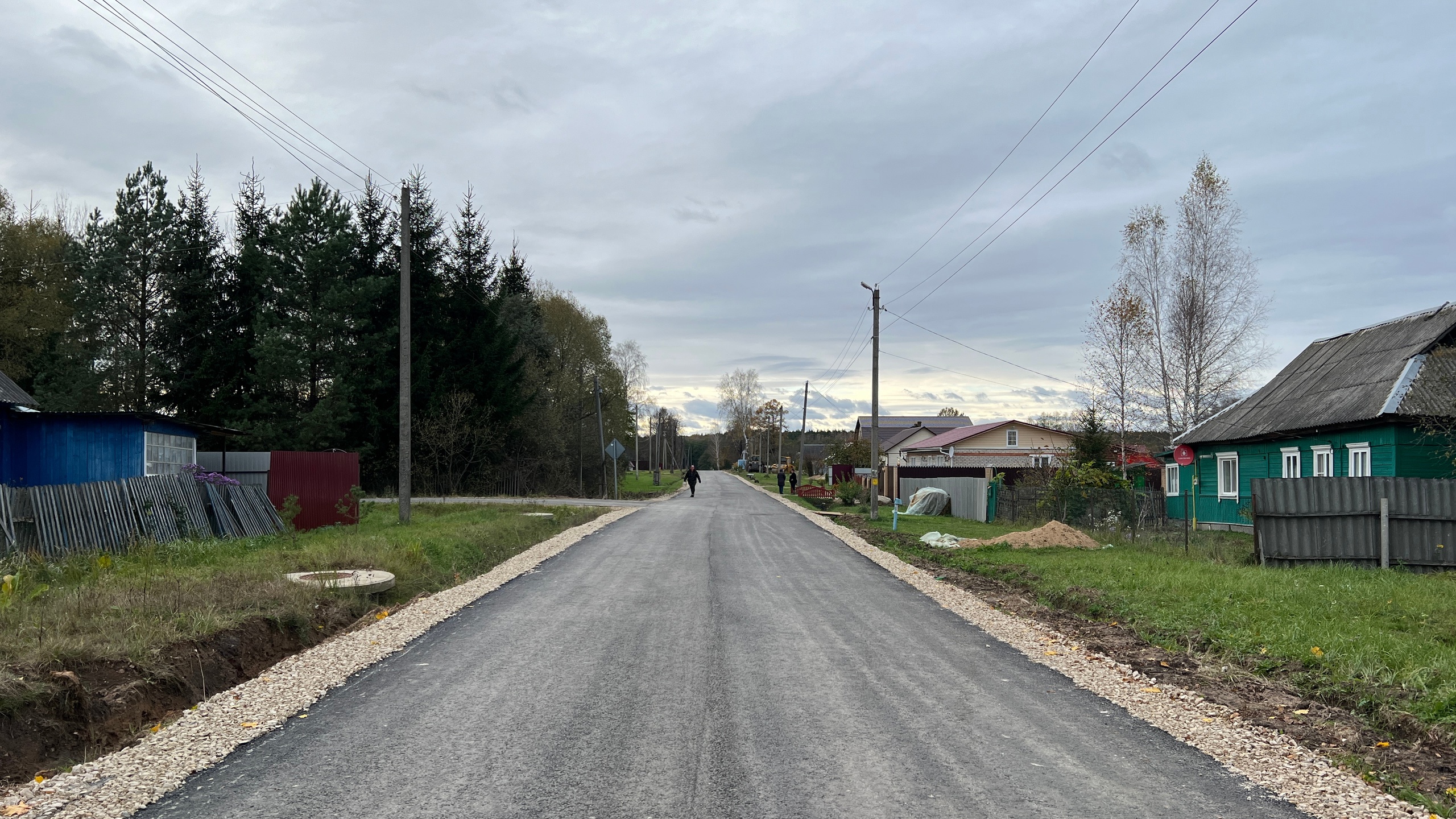 В Куйбышевском районе отремонтировали участок уличной дорожной сети.